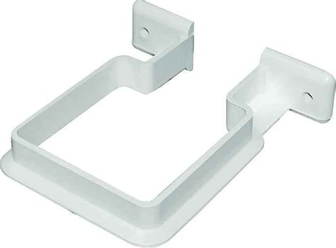 amazon metal downspout brackets white|types of downspout brackets.